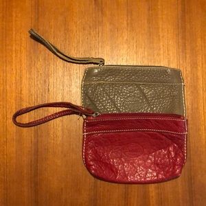 Leather roots wristlets 2 pack. Genuine leather